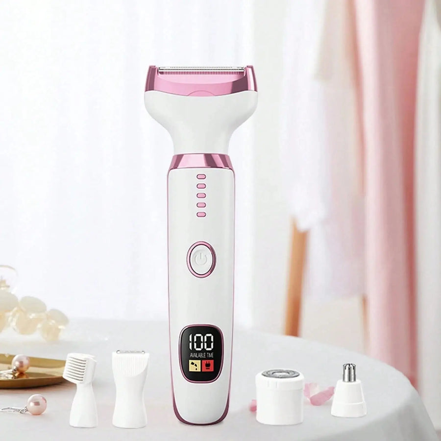 Rasoio Donna 5-in-1 con Display LED